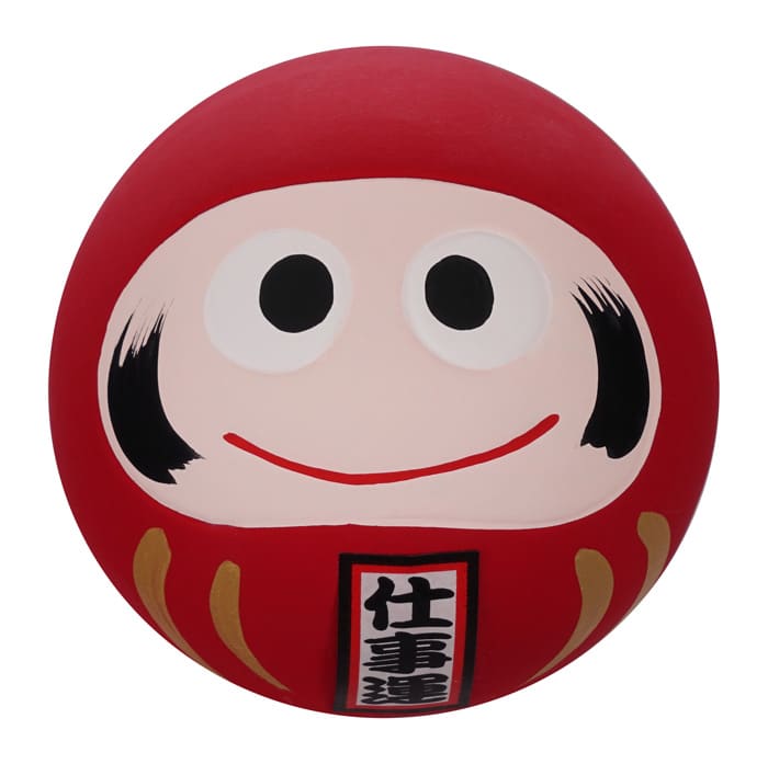 Japanse Daruma Pop - Traditioneel Gelukssymbool - 6 x 6 x 6 cm | Tokyo Design Studio