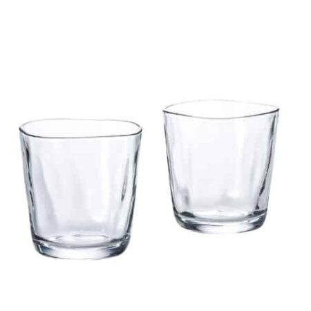 Japanse Glazenset - The Oriental Shop - Set van 2 - 330ml - 9 x 9 x 9.2cm | Tokyo Design Studio
