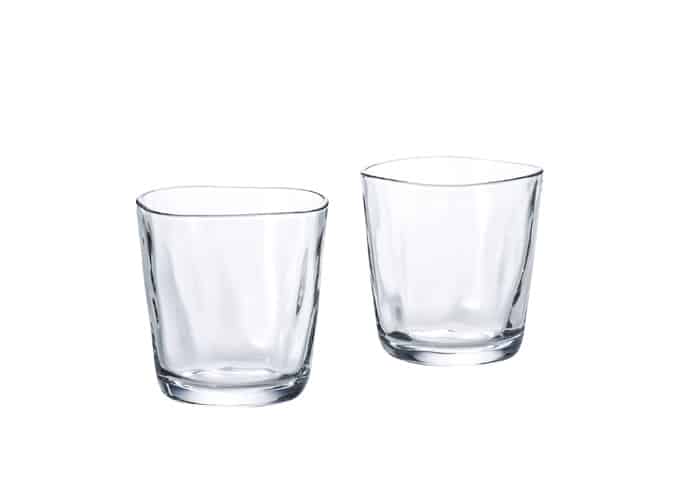 Japanse Glazenset - The Oriental Shop - Set van 2 - 330ml - 9 x 9 x 9.2cm | Tokyo Design Studio