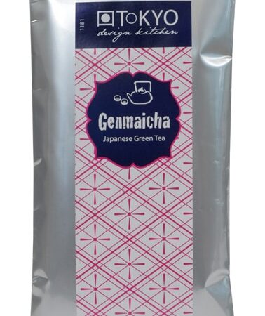 Japanse Groene Genmaicha Thee - Tokyo Design Kitchen - 100gr | Tokyo Design Studio