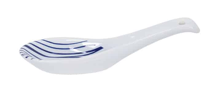 Japanse Keramische Lepel - Nippon Blue - Tokyo Design Studio - 13.8 x 4.8 cm | Tokyo Design Studio