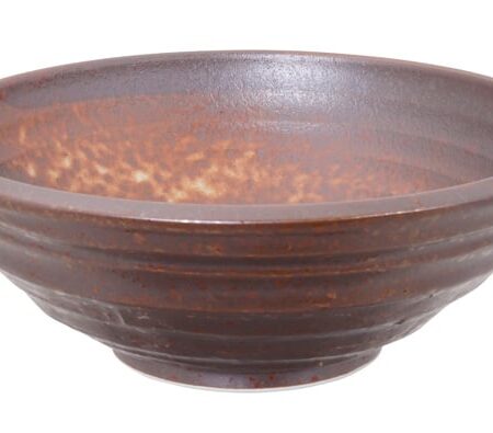 Japanse Minoyaki Rode Kom - Dieprood Glazuur - 24x8.5cm 1500ml | Tokyo Design Studio
