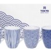 Japanse Mokkenset Nippon Blue - Tokyo Design Studio - 4-delig 380ml - 8.5 x 10.2cm