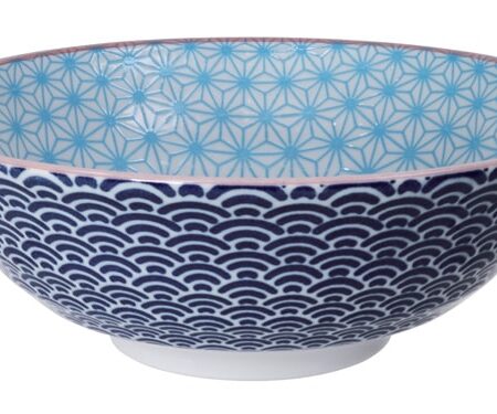 Japanse Noedelkom - Tokyo Design Studio - Star Wave - 1000ml - 21 x 7.8cm | Tokyo Design Studio