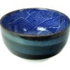 Japanse Porseleinen Kom - Seigaiha - 475ml 12.8 x 6.8cm | Tokyo Design Studio