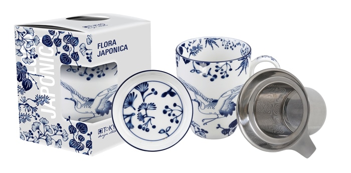 Japanse Porseleinen Mok - Tokyo Design Studio Flora Japonica - 380ml 8