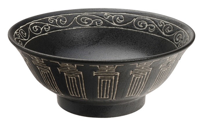 Japanse Ramen Kom - Tokyo Design Studio Kotobuki Black - 21.7x9 cm | Tokyo Design Studio