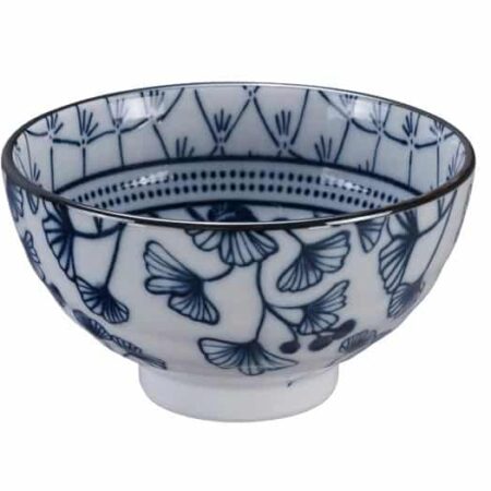 Japanse Rijstkom Flora Japonica - Tokyo Design Studio - 300ml 12 x 6.3cm | Tokyo Design Studio