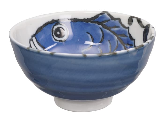 Japanse Rijstkom - Tokyo Design Studio - Seafood - 300ml - 11.2 x 7.2cm | Tokyo Design Studio