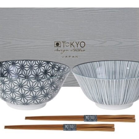 Japanse Serveerset - Tokyo Design Studio Nippon Black - 2-delig - 15.2 x 6.7cm | Tokyo Design Studio