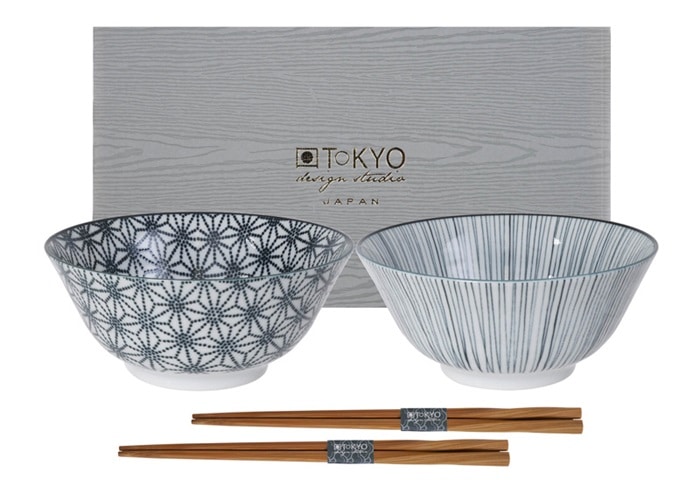 Japanse Serveerset - Tokyo Design Studio Nippon Black - 2-delig - 15.2 x 6.7cm | Tokyo Design Studio