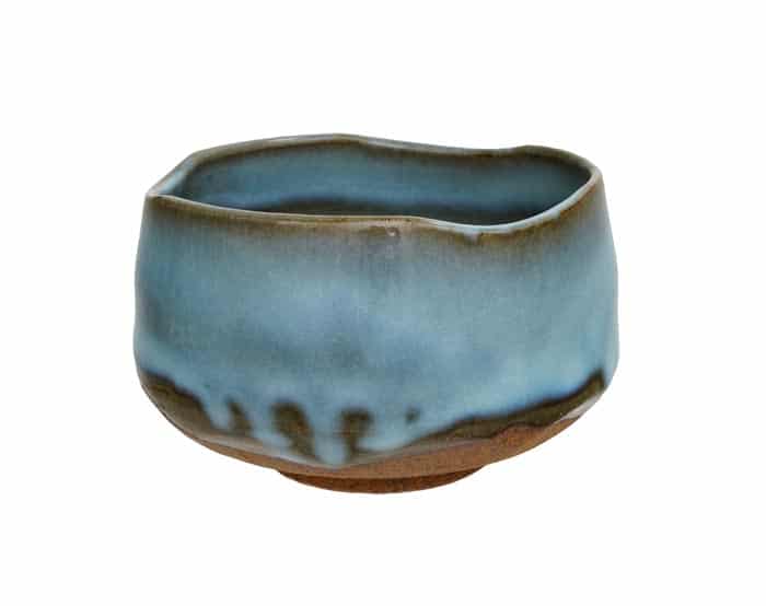 Japanse Thee Kom - Blauwe Kom voor Matcha - 500ml - 11.5 x 7.5cm | Tokyo Design Studio