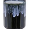 Japanse Theekop - Tokyo Design Studio - Zwart/Blauw - 7.8 x 10.2 cm | Tokyo Design Studio