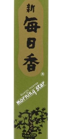 Japanse Wierookstokjes GrTea Morningstar - Set van 50 | Geen Merk