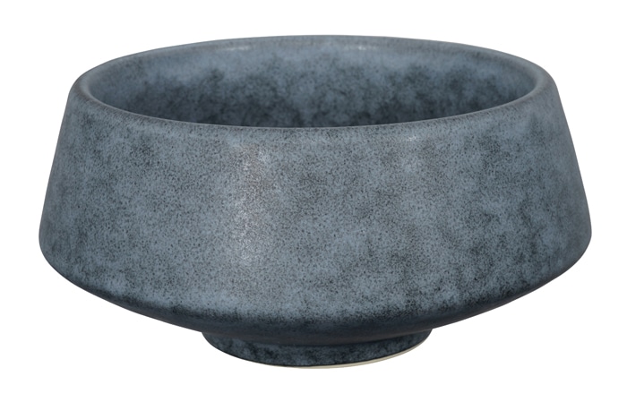 Japanse donkergrijze porseleinen kom - Tokyo Design Studio Nezumi - 750ml - 16 x 7.7cm | Tokyo Design Studio