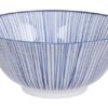 Japanse keramische kom - Nippon Blue - Tokyo Design Studio - 500ml - 15.2 x 6.7cm | Tokyo Design Studio