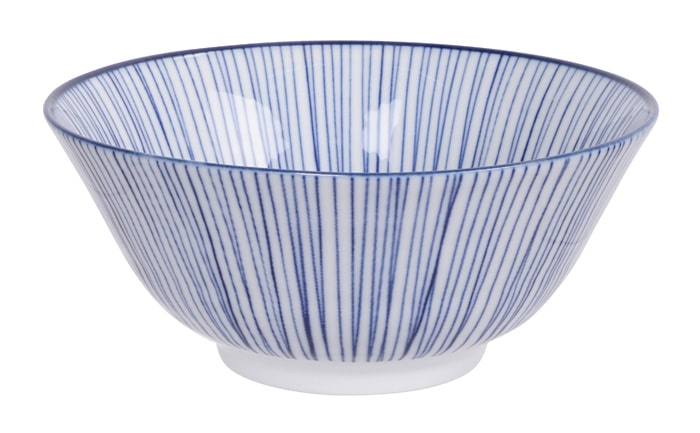 Japanse keramische kom - Nippon Blue - Tokyo Design Studio - 500ml - 15.2 x 6.7cm | Tokyo Design Studio