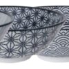 Japanse keramische kommen - Tokyo Design Studio - Nippon Black - 4-delig - 1000ml - 21x7.8cm | Tokyo Design Studio
