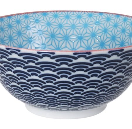Japanse kom - Star Wave - Tokyo Design Studio - 500ml - 15.2 x 6.7cm | Tokyo Design Studio
