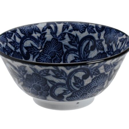 Japanse mengkom - Botan Blue - Tokyo Design Studio - 550ml - 14.8x6.8cm | Tokyo Design Studio
