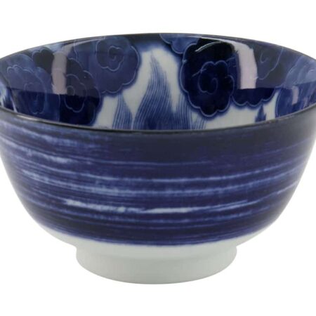 Japanse porseleinen kom - Japonism Lion - Tokyo Design Studio - 350ml - 12.7x6.8cm | Tokyo Design Studio