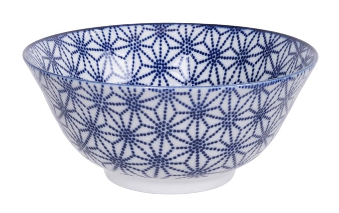 Japanse porseleinen kom - Nippon Blue - Tokyo Design Studio - 500ml - 15.2 x 6.7cm | Tokyo Design Studio