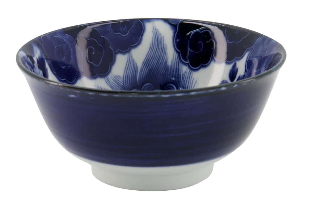 Japanse porseleinen kom - Tokyo Design Studio Japonism Lion - 500ml 14.7x7.6cm | Tokyo Design Studio