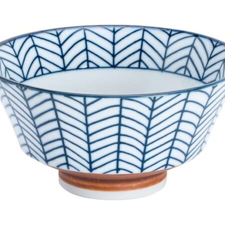 Japanse porseleinen rijstkom - Sori Bowl Yabane - Tokyo Design Studio - 12.8x6.5 cm | Tokyo Design Studio