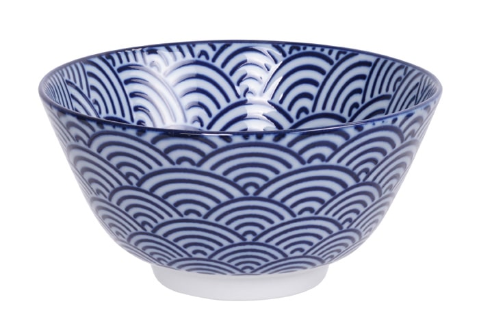 Japanse rijstkom - Nippon Blue - Tokyo Design Studio - 300ml - 12x6.4cm | Tokyo Design Studio