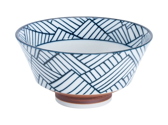 Japanse rijstschaal - Tokyo Design Studio - Sori Bowl Ajiro - 12.8x6.5 cm | Tokyo Design Studio