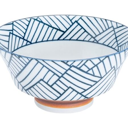 Japanse rijstschaal - Tokyo Design Studio - Sori Bowl Ajiro - 15x7 cm | Tokyo Design Studio