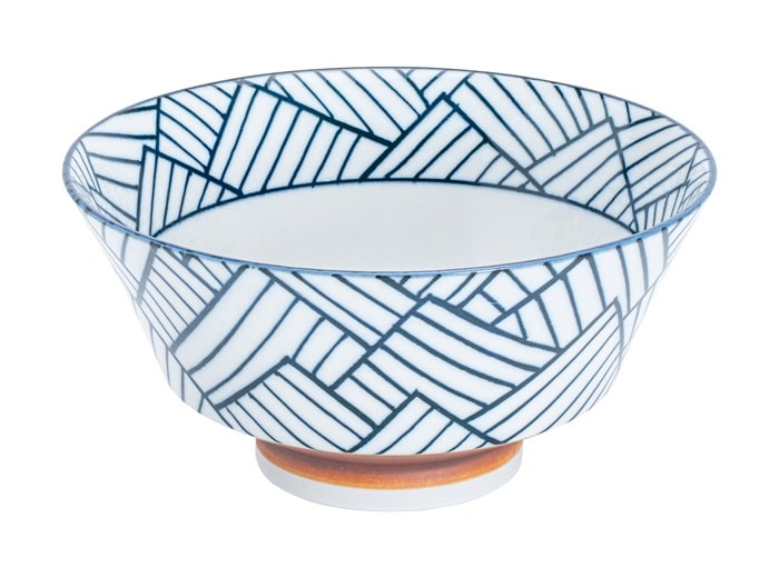 Japanse rijstschaal - Tokyo Design Studio - Sori Bowl Ajiro - 18x9 cm | Tokyo Design Studio