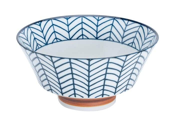 Japanse rijstschaal - Tokyo Design Studio - Sori Bowl Yabane - 18x9 cm | Tokyo Design Studio