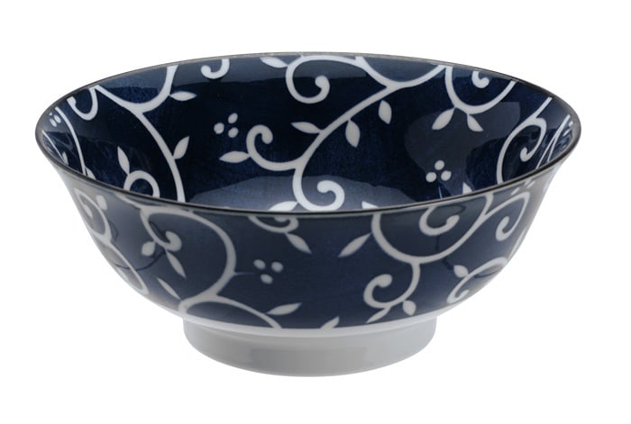 Japanse saladeschaal - Tokyo Design Studio - Beni Karakusa - 21x8.5 cm | Tokyo Design Studio