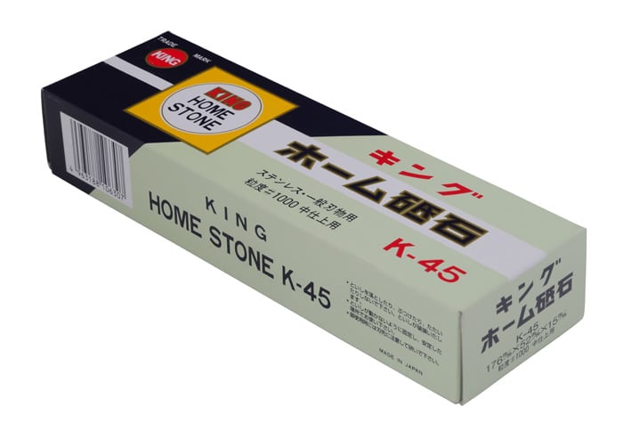 Japanse slijpsteen - King Home Stone K-45 - 1000 grit - 17.6 x 5.2 x 1.5cm | Tokyo Design Studio