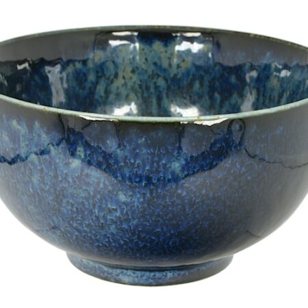 Japanse steengoed kom - Tokyo Design Studio - Cobalt Blue - 475ml - 13.2 x 7.4cm | Tokyo Design Studio