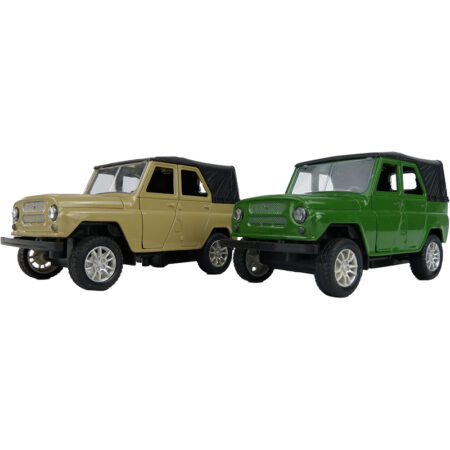 Jeep groen of beige frictie 1:32 z.licht | ARO