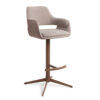 Jesper Home Barkruk Oketo Draaibaar - No Grey Mouse (zithoogte 75cm) | Jesper Home