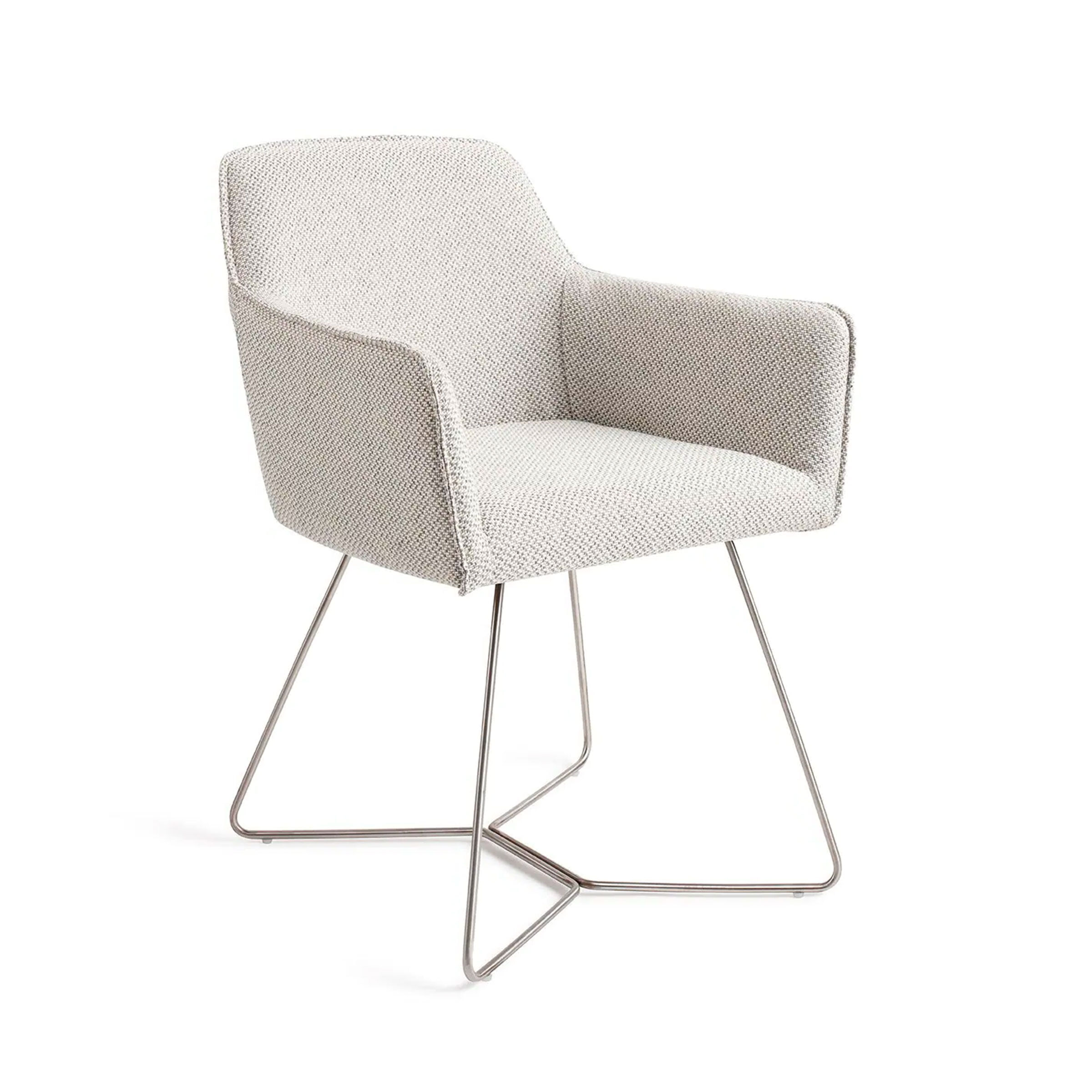 Jesper Home Eetkamerstoel Hofu Beehive Steel - Checkers Charm | Jesper Home