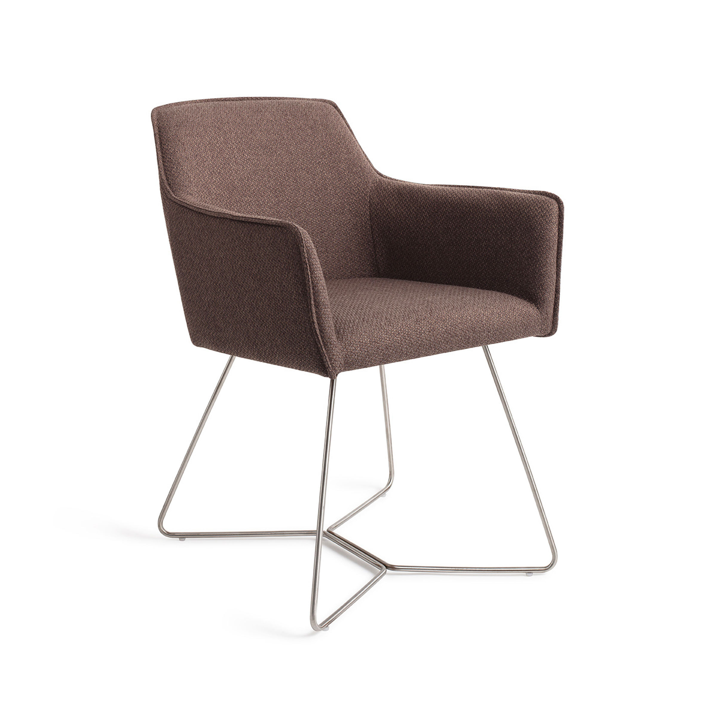 Jesper Home Eetkamerstoel Hofu Beehive Steel - Potters Clay | Jesper Home