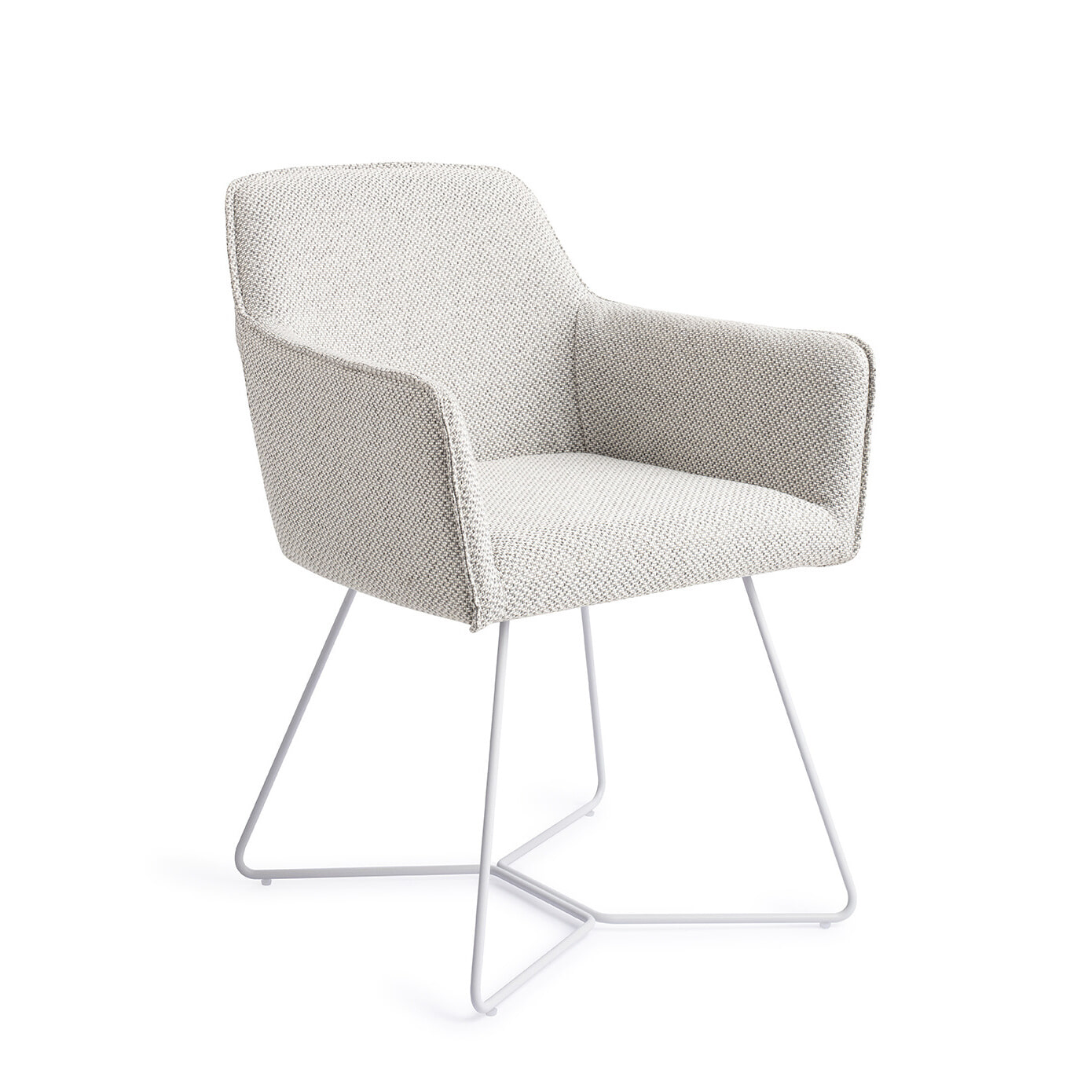 Jesper Home Eetkamerstoel Hofu Beehive White - Checkers Charm | Jesper Home