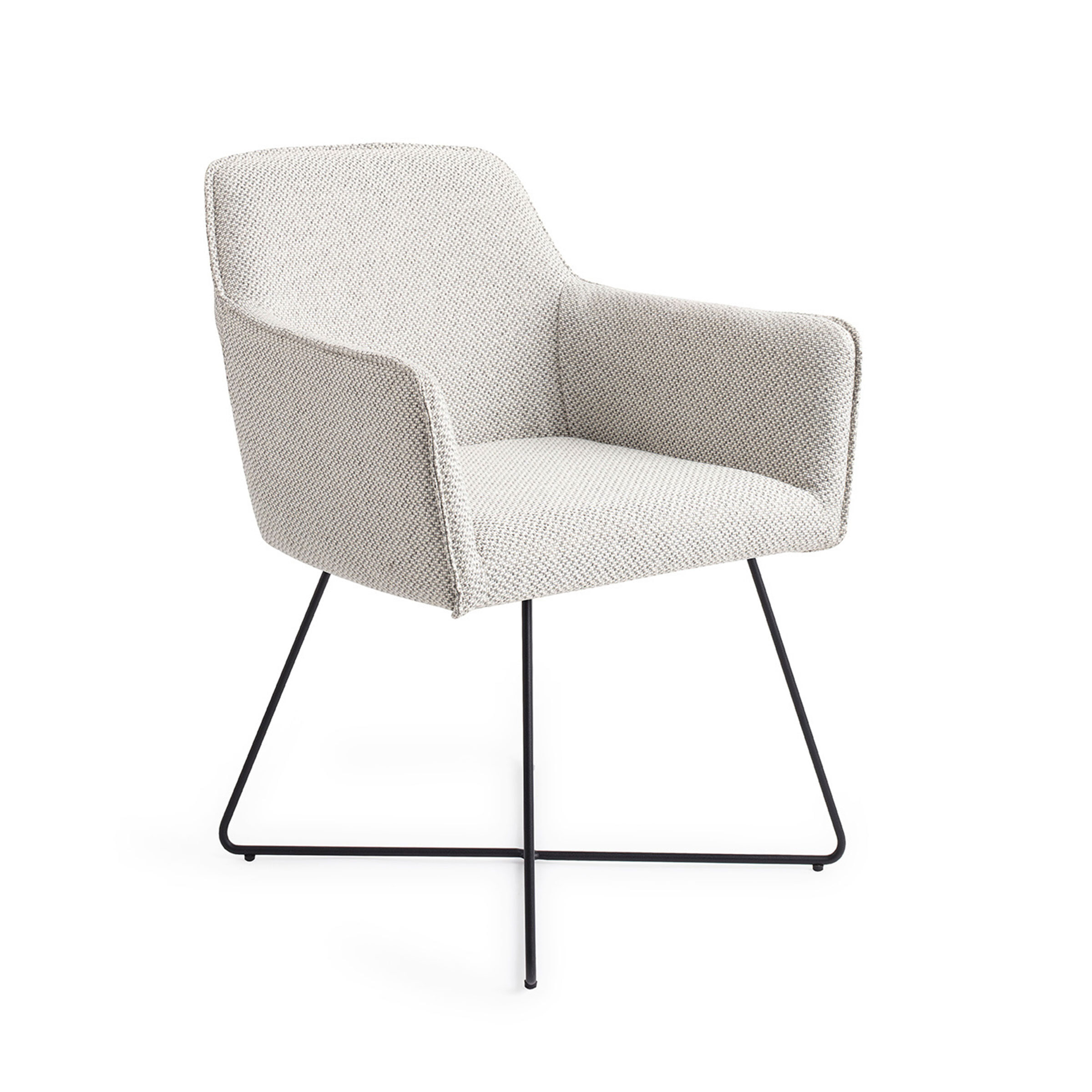 Jesper Home Eetkamerstoel Hofu Cross Black - Checkers Charm | Jesper Home