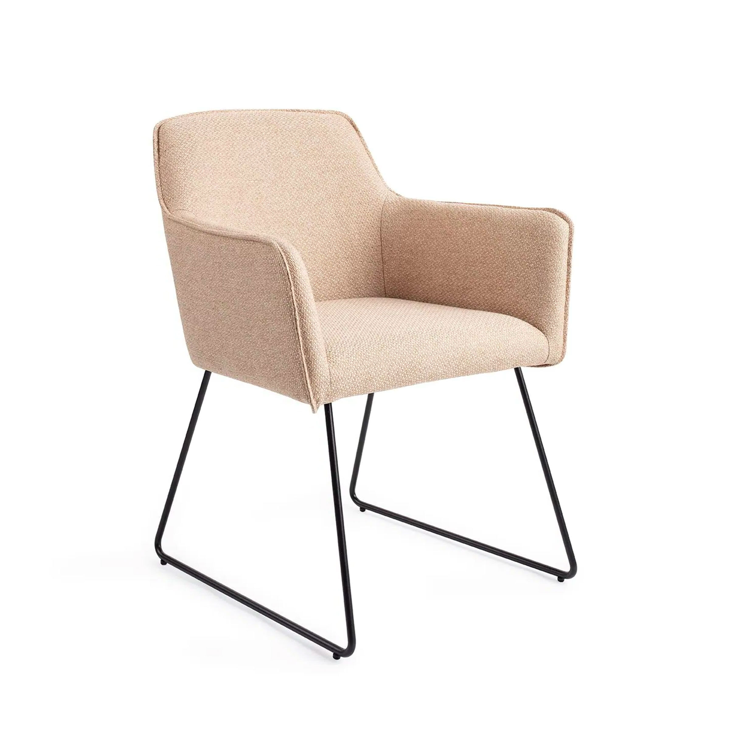 Jesper Home Eetkamerstoel Hofu Slide Black - Wild Walnut | Jesper Home