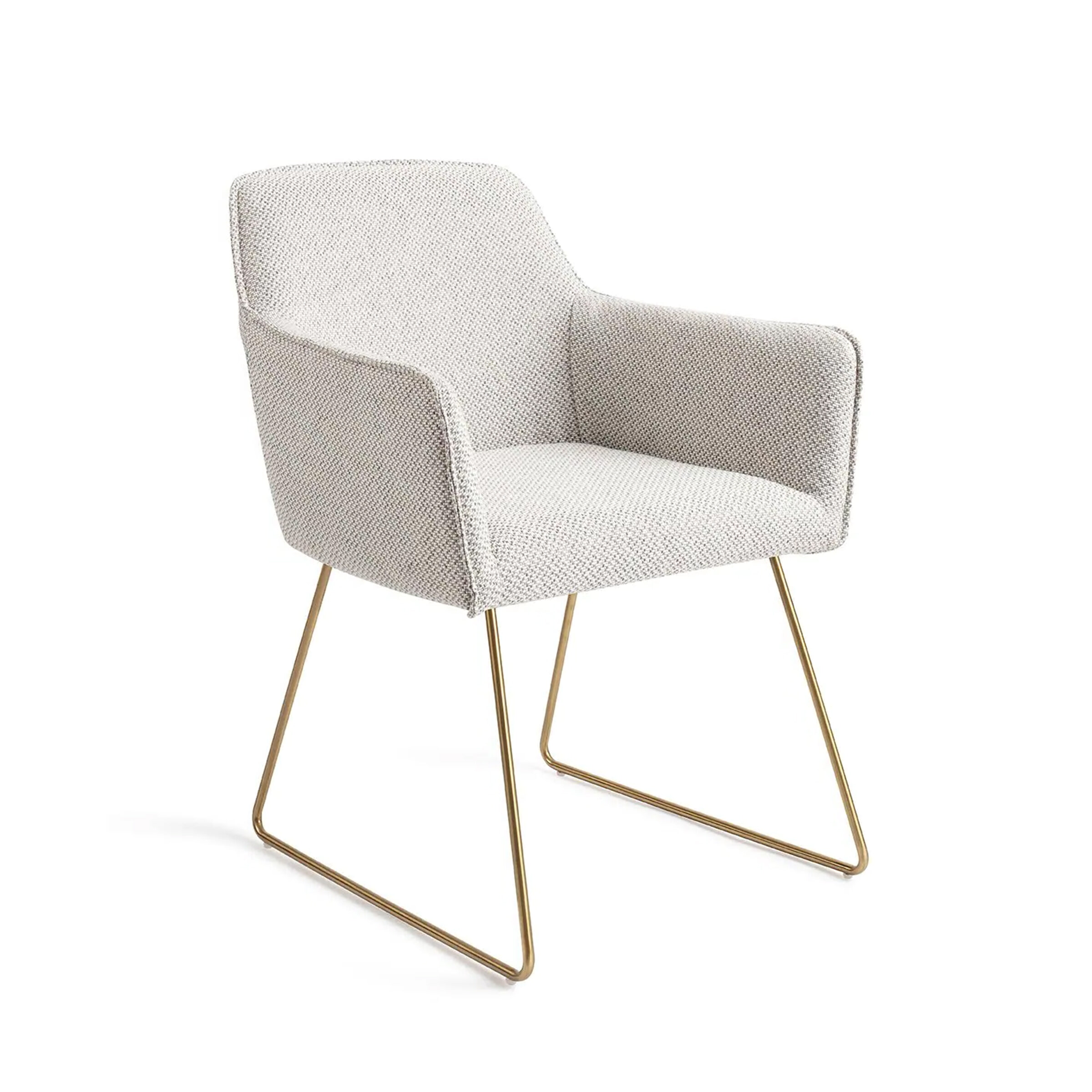 Jesper Home Eetkamerstoel Hofu Slide Gold - Checkers Charm | Jesper Home