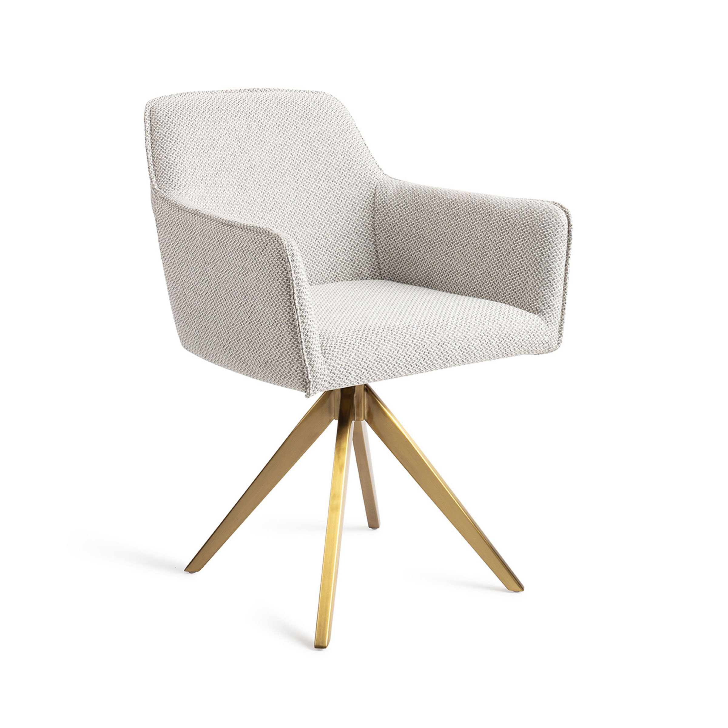 Jesper Home Eetkamerstoel Hofu Turn Gold - Checkers Charm | Jesper Home