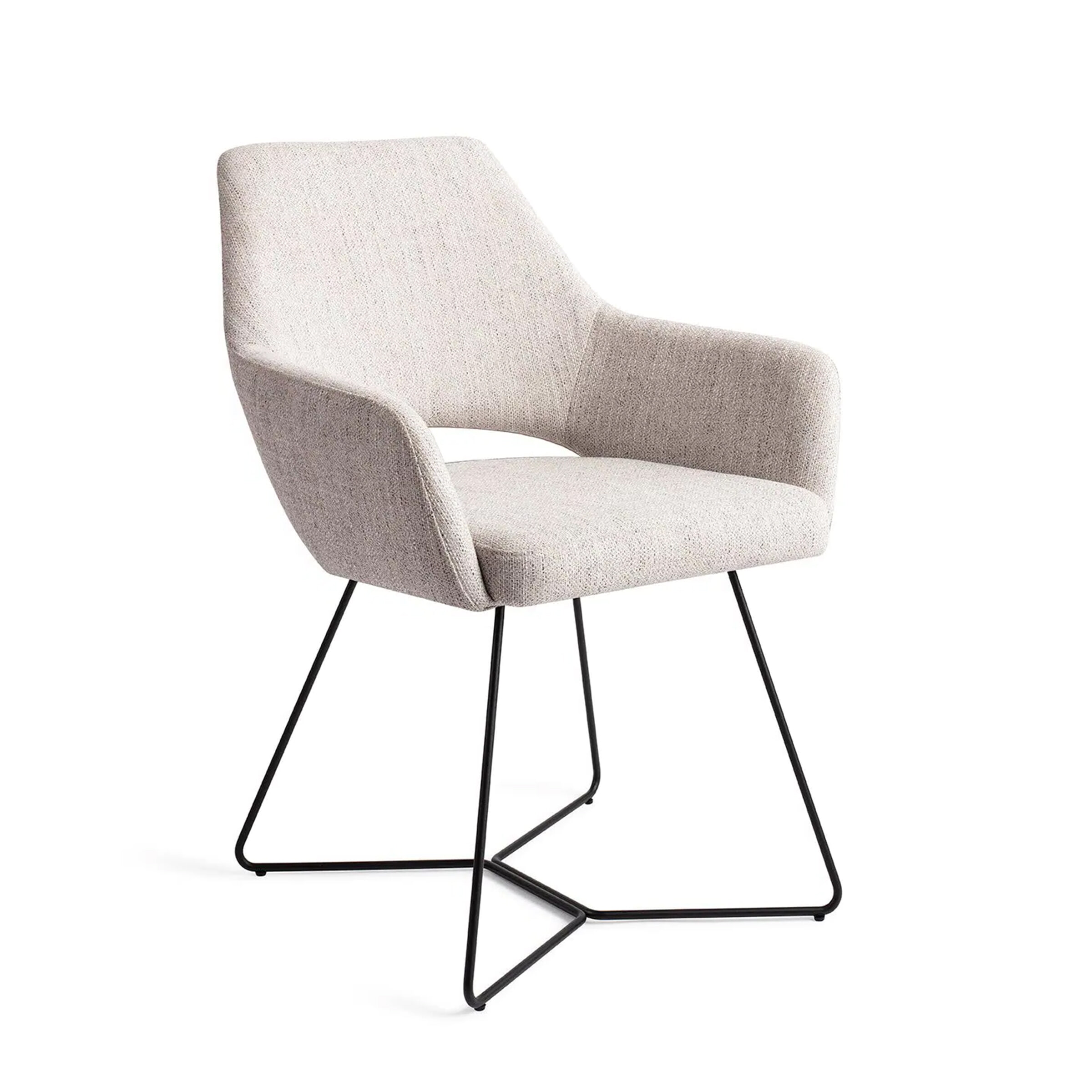 Jesper Home Eetkamerstoel Yanai Beehive Black - Pigeon | Jesper Home