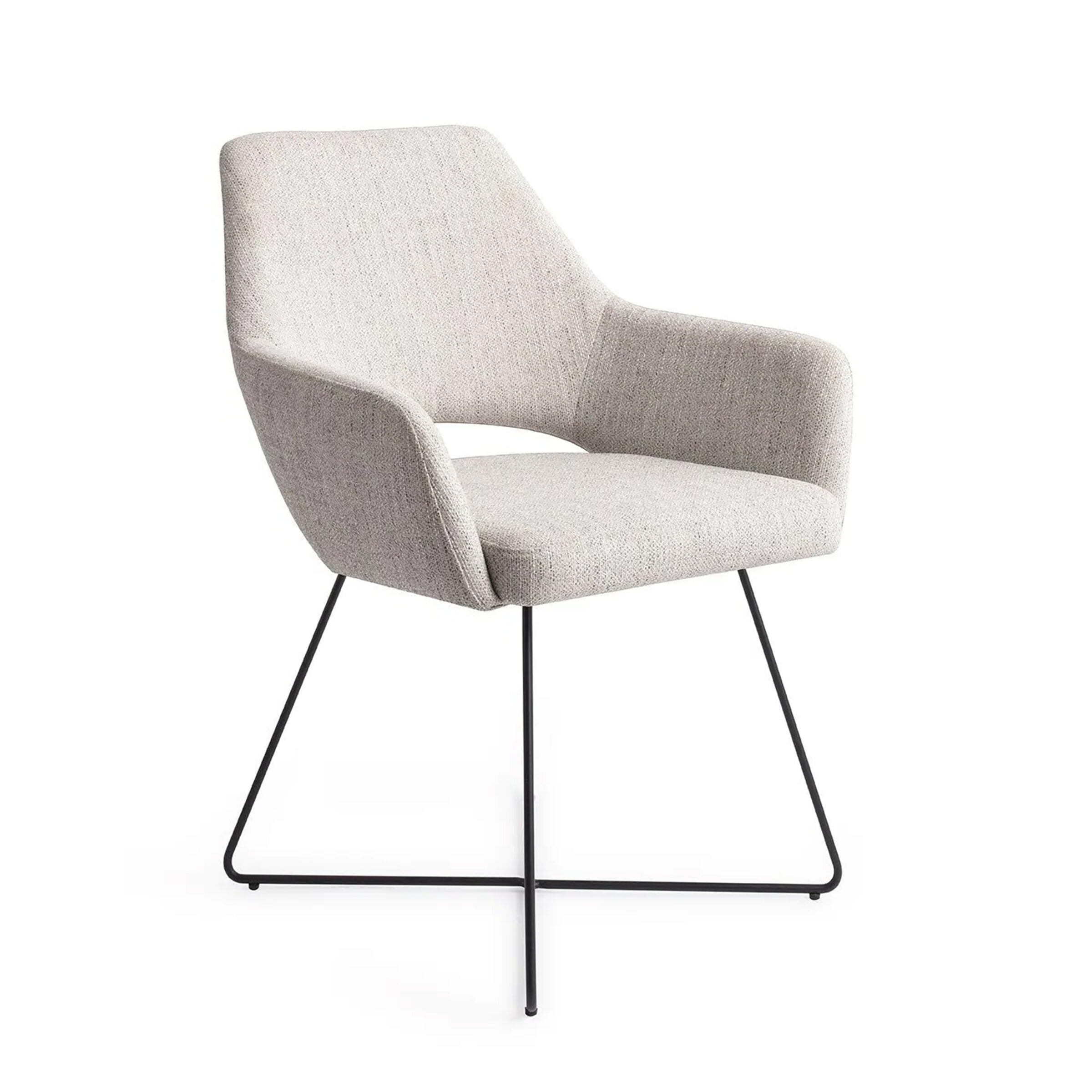 Jesper Home Eetkamerstoel Yanai Cross Black - Pigeon | Jesper Home