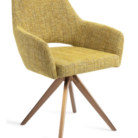 Jesper Home Eetkamerstoel Yanai Turn Rose - Lemon Lines | Jesper Home
