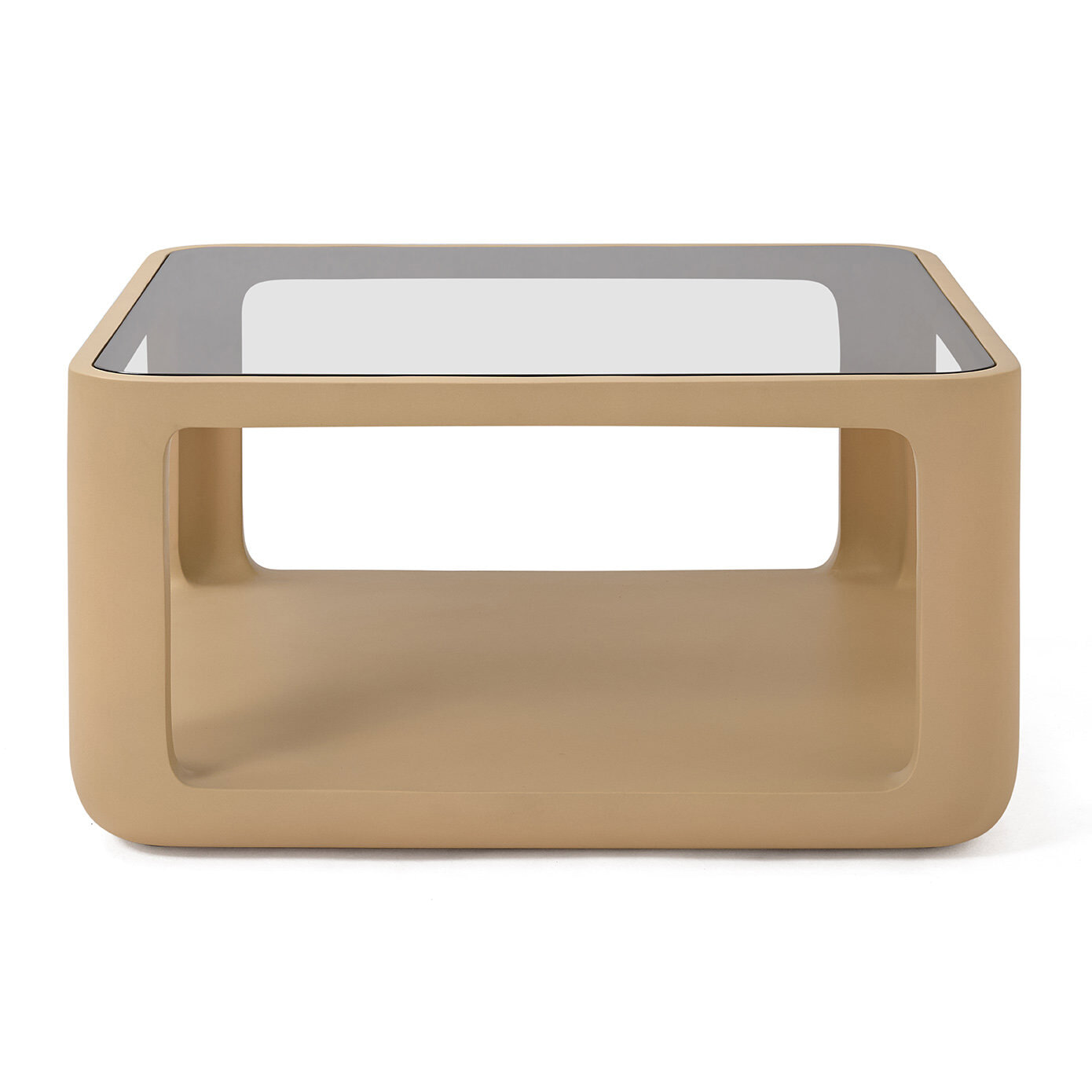 Jesper Home Salontafel Yobeko Mudstone textuur en glas