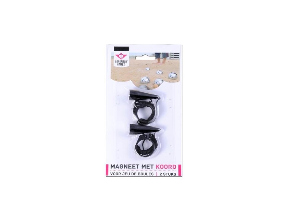 Jeu de boules Magneet met touw a 2st. | Engelhart